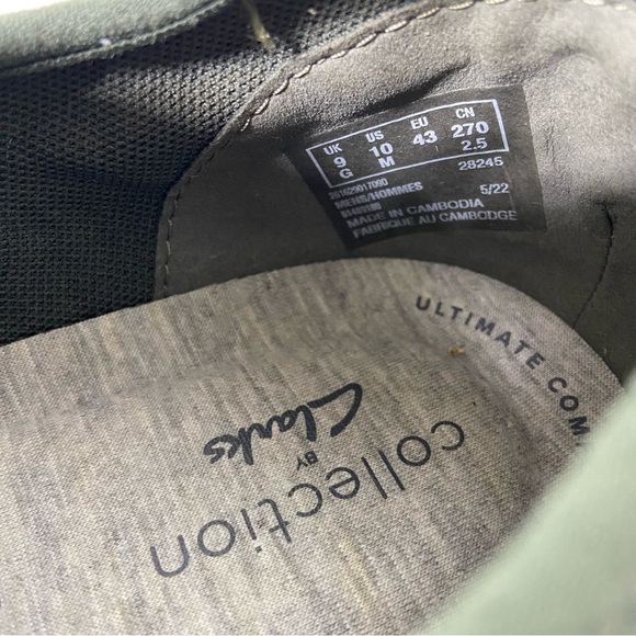 Collection by Clarks Green Sneakers Men's 10M Slip On Casual - Picture 9 of 9